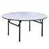 ZY01430 Hotel Custom Low MOQ Dining White Cheap 6FT Wholesale Wooden Round Table For Wedding